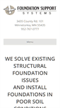 Mobile Screenshot of foundationsupportsystems.com